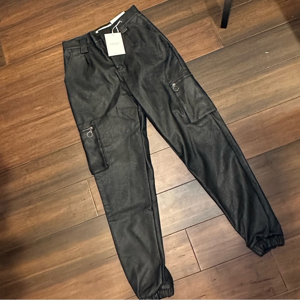 Kan Can USA Leather Joggers